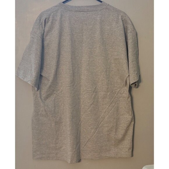 Beverly Hills Polo Club BHPC Jeans Graphic T-Shirt L Gray S/S Crew Neck NWT USA - Picture 5 of 10